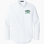 WAYNFLETE SCHOOL FLYERS Mercer+Mettle Women's Long Sleeve Modern Oxford Shirt Front Thumbnail
