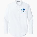 CSN Seahawks <span class="pdp-name-mascot">CSN Seahawks</span> Mercer+Mettle Women's Long Sleeve Modern Oxford Shirt Front Thumbnail