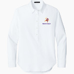 Missouri Valley Vikings <span class="pdp-name-mascot">Missouri Valley College Vikings</span> Mercer+Mettle Women's Long Sleeve Modern Oxford Shirt Front Thumbnail