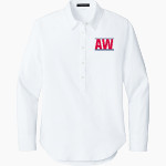 Ahern Whalen Aw <span class="pdp-name-mascot">Ahern Whalen Aw</span> Mercer+Mettle Women's Long Sleeve Modern Oxford Shirt Front Thumbnail