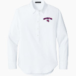 Brockton Rox Online Store <span class="pdp-name-mascot">Brockton Rox</span> Mercer+Mettle Women's Long Sleeve Modern Oxford Shirt Front Thumbnail