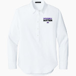 WALHALLA HIGH SCHOOL RAZORBACKS <span class="pdp-name-mascot">WALHALLA RAZORBACKS</span> Mercer+Mettle Women's Long Sleeve Modern Oxford Shirt Front Thumbnail