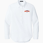 Johnson Atom Smashers <span class="pdp-name-mascot">Sol C. Johnson Atom Smashers</span> Mercer+Mettle Women's Long Sleeve Modern Oxford Shirt Front Thumbnail