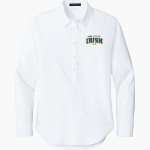 PRINCE OF PEACE IRISH <span class="pdp-name-mascot">PRINCE OF PEACE PREP IRISH</span> Mercer+Mettle Women's Long Sleeve Modern Oxford Shirt Front Thumbnail