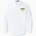 Northern Michigan Wildcats <span class="pdp-name-mascot">Northern Michigan Wildcats</span> Mercer+Mettle Women's Long Sleeve Modern Oxford Shirt Front Thumbnail
