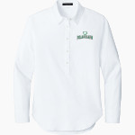 MARGARETTA HIGH SCHOOL POLAR BEARS <span class="pdp-name-mascot">MARGARETTA POLAR BEARS</span> Mercer+Mettle Women's Long Sleeve Modern Oxford Shirt Front Thumbnail