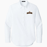 Sycamore Longhorns <span class="pdp-name-mascot">Sycamore Elementary School Longhorns</span> Mercer+Mettle Women's Long Sleeve Modern Oxford Shirt Front Thumbnail