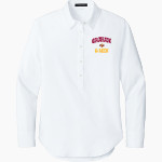 Graham G-men <span class="pdp-name-mascot">Graham G-men</span> Mercer+Mettle Women's Long Sleeve Modern Oxford Shirt Front Thumbnail