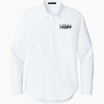 Xavier Falcons Mercer+Mettle Women's Long Sleeve Modern Oxford Shirt Front Thumbnail