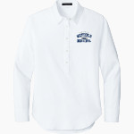 Westerly Bulldogs <span class="pdp-name-mascot">Westerly Bulldogs</span> Mercer+Mettle Women's Long Sleeve Modern Oxford Shirt Front Thumbnail