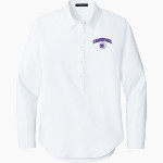 Maple Street School Moose <span class="pdp-name-mascot">Maple Street School Moose</span> Mercer+Mettle Women's Long Sleeve Modern Oxford Shirt Front Thumbnail