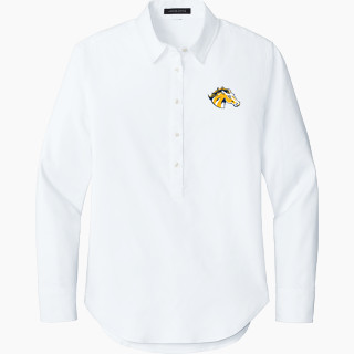 Mercer+Mettle Women's Long Sleeve Modern Oxford Shirt