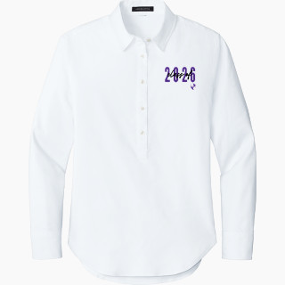 Mercer+Mettle Women's Long Sleeve Modern Oxford Shirt