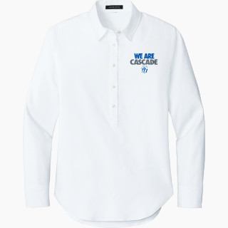 Mercer+Mettle Women's Long Sleeve Modern Oxford Shirt