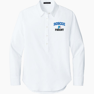 Mercer+Mettle Women's Long Sleeve Modern Oxford Shirt