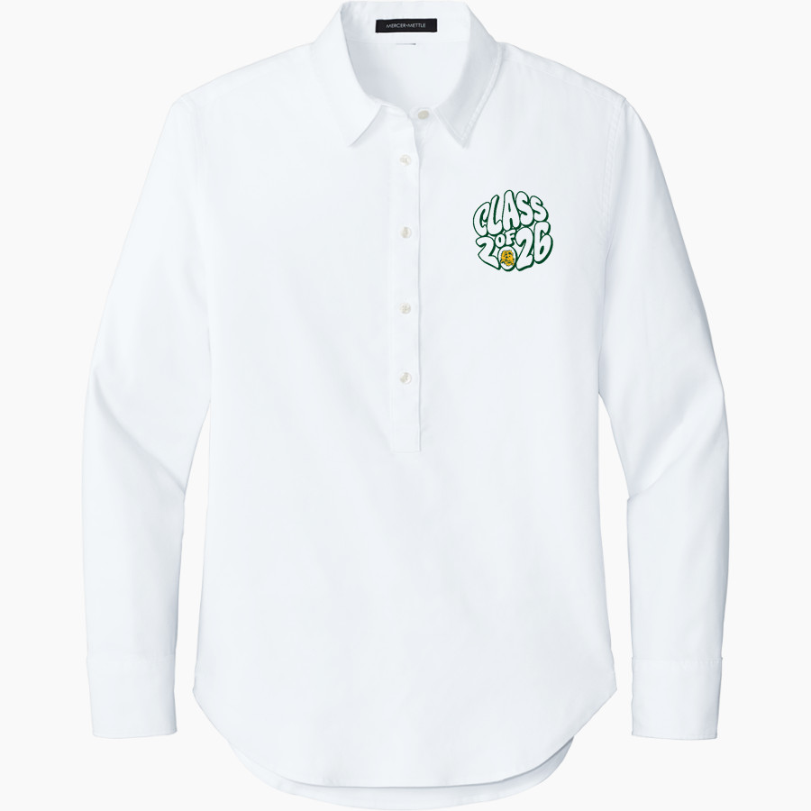West Linn Lions <span class="pdp-name-mascot">West Linn Lions</span> Mercer+Mettle Women's Long Sleeve Modern Oxford Shirt