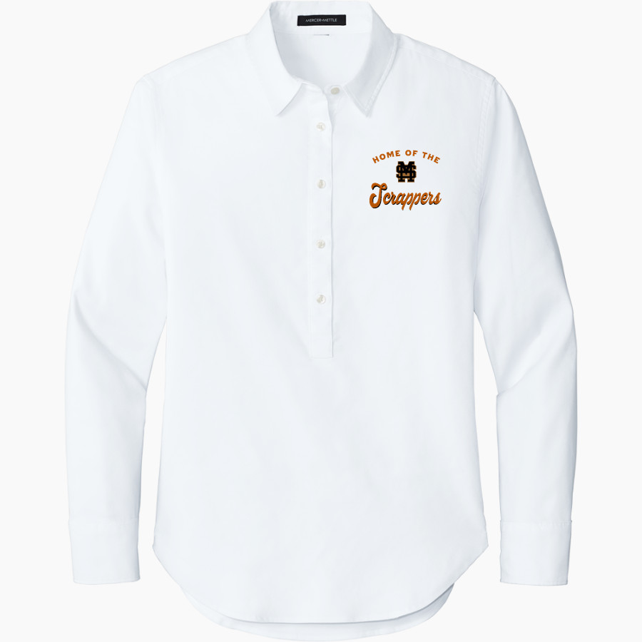 Michiana Scrappers <span class="pdp-name-mascot">Michiana Scrappers</span> Mercer+Mettle Women's Long Sleeve Modern Oxford Shirt