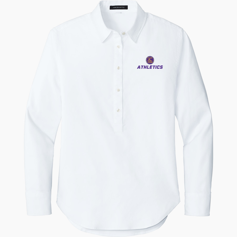 Alfred University Saxons <span class="pdp-name-mascot">Alfred University Saxons</span> Mercer+Mettle Women's Long Sleeve Modern Oxford Shirt