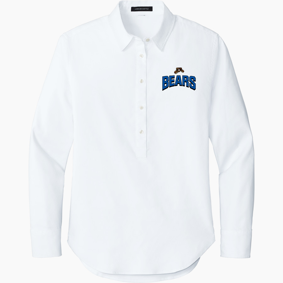 Galena R-ii Bears <span class="pdp-name-mascot">Galena R-ii Bears</span> Mercer+Mettle Women's Long Sleeve Modern Oxford Shirt