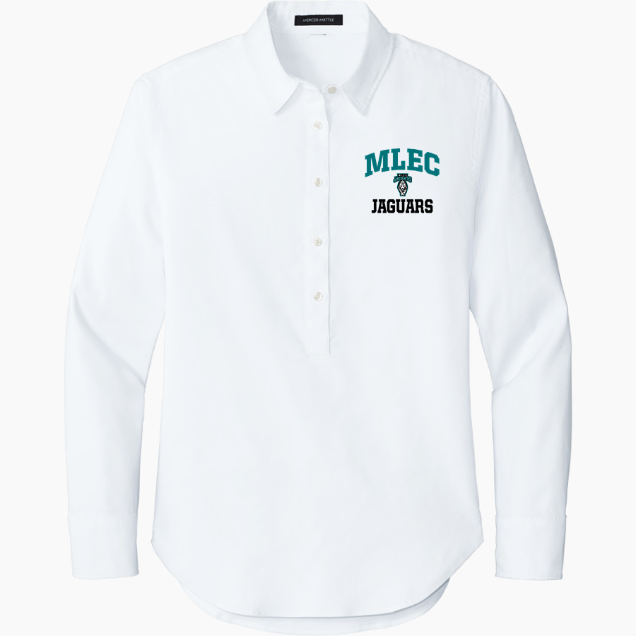 Miami Lakes Jaguars Mercer+Mettle Women's Long Sleeve Modern Oxford Shirt