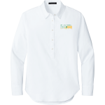 St. Patrick Fightin' Irish <span class="pdp-name-mascot">St. Patrick Fightin' Irish Men</span> Mercer+Mettle Women's Long Sleeve Modern Oxford Shirt Front Thumbnail
