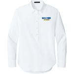 Laney Buccaneers <span class="pdp-name-mascot">Laney Buccaneers</span> Mercer+Mettle Women's Long Sleeve Modern Oxford Shirt Front Thumbnail