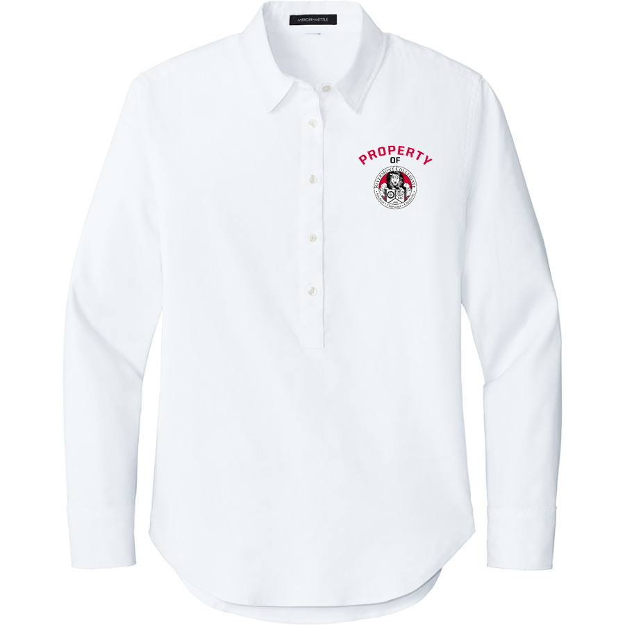 Rivermont Collegiate Lions <span class="pdp-name-mascot">Rivermont Collegiate Lions</span> Mercer+Mettle Women's Long Sleeve Modern Oxford Shirt