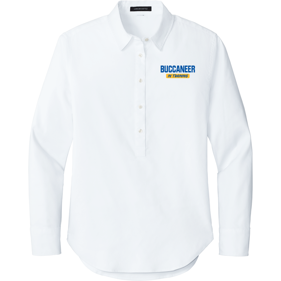 Laney Buccaneers <span class="pdp-name-mascot">Laney Buccaneers</span> Mercer+Mettle Women's Long Sleeve Modern Oxford Shirt