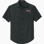 Rolling Meadows Mustangs <span class="pdp-name-mascot">Rolling Meadows High School Mustangs</span> Mercer+Mettle Men's Short Sleeve UV Capital Tech Shirt Front Thumbnail