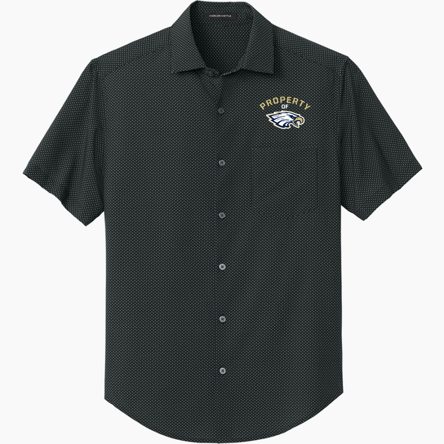 BETHPAGE HIGH SCHOOL GOLDEN EAGLES <span class="pdp-name-mascot">BETHPAGE GOLDEN EAGLES</span> Mercer+Mettle Men's Short Sleeve UV Capital Tech Shirt