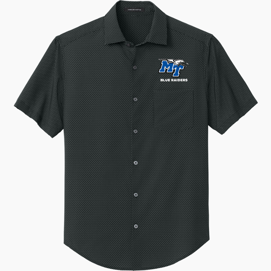 MTSU Blue Raiders <span class="pdp-name-mascot">MTSU Blue Raiders</span> Mercer+Mettle Men's Short Sleeve UV Capital Tech Shirt