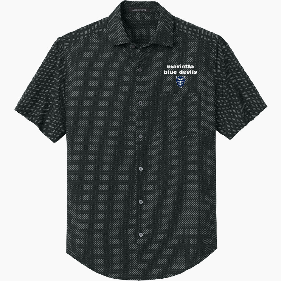 Marietta Blue Devils <span class="pdp-name-mascot">Marietta Blue Devils</span> Mercer+Mettle Men's Short Sleeve UV Capital Tech Shirt