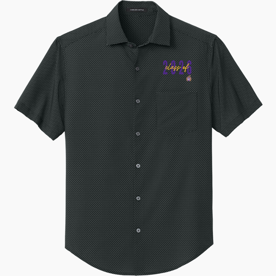 Rolling Meadows Mustangs <span class="pdp-name-mascot">Rolling Meadows High School Mustangs</span> Mercer+Mettle Men's Short Sleeve UV Capital Tech Shirt