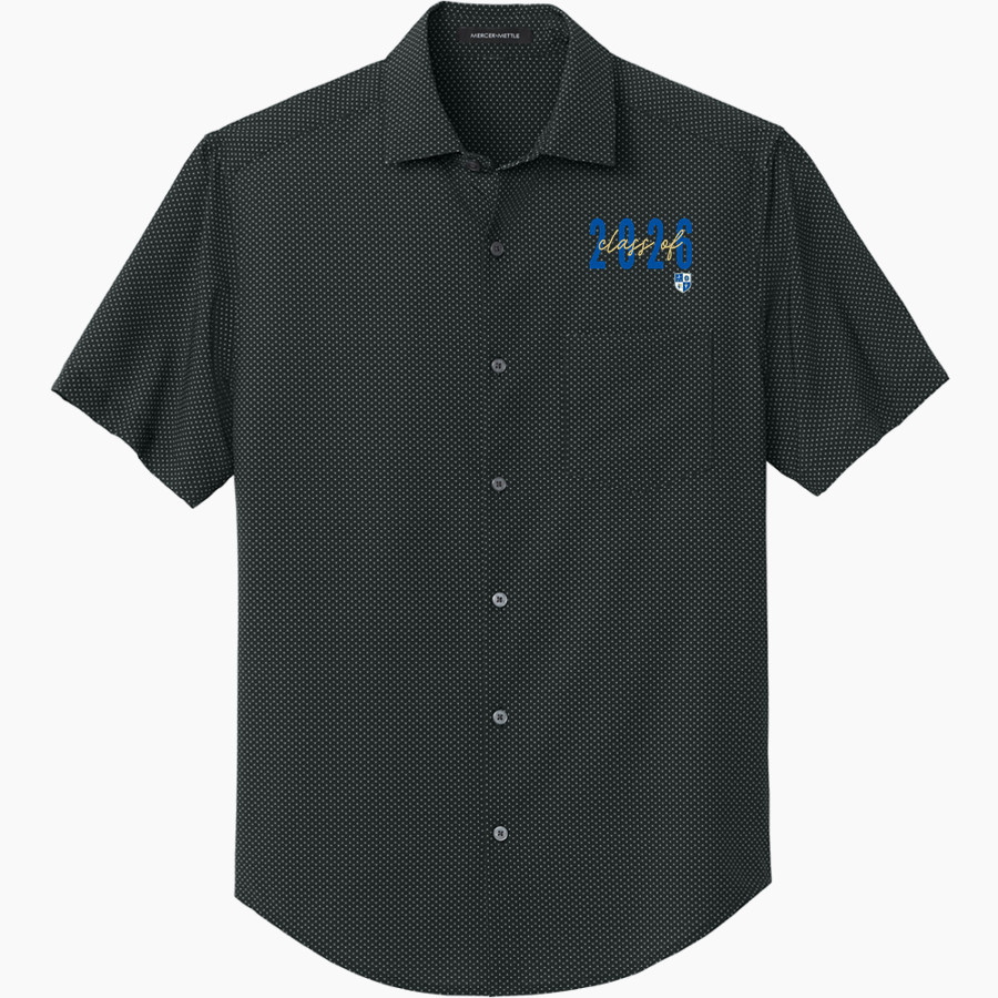 Divine Savior Academy Jaguars <span class="pdp-name-mascot">Divine Savior Academy Jaguars</span> Mercer+Mettle Men's Short Sleeve UV Capital Tech Shirt