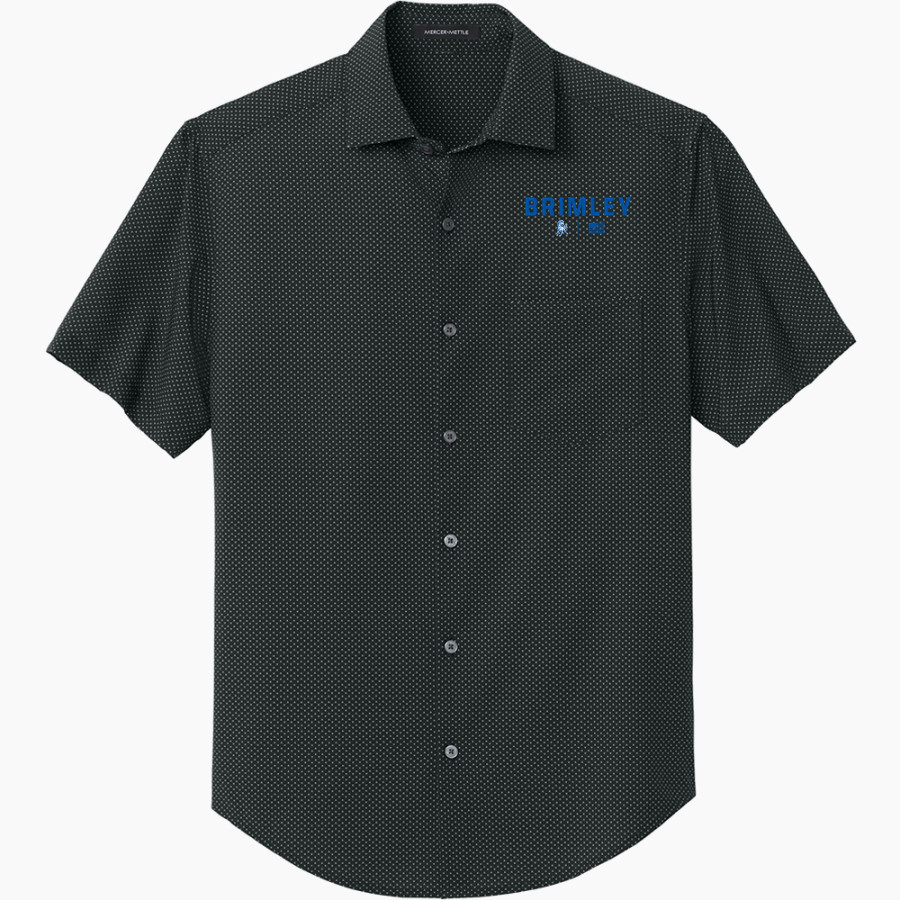 BRIMLEY HIGH SCHOOL BAYS <span class="pdp-name-mascot">BRIMLEY BAYS</span> Mercer+Mettle Men's Short Sleeve UV Capital Tech Shirt
