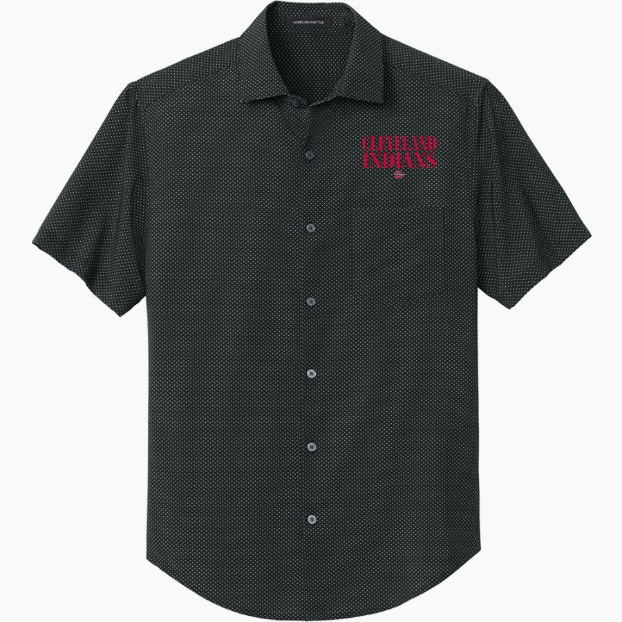 CLEVELAND HIGH SCHOOL INDIANS <span class="pdp-name-mascot">CLEVELAND INDIANS</span> Mercer+Mettle Men's Short Sleeve UV Capital Tech Shirt