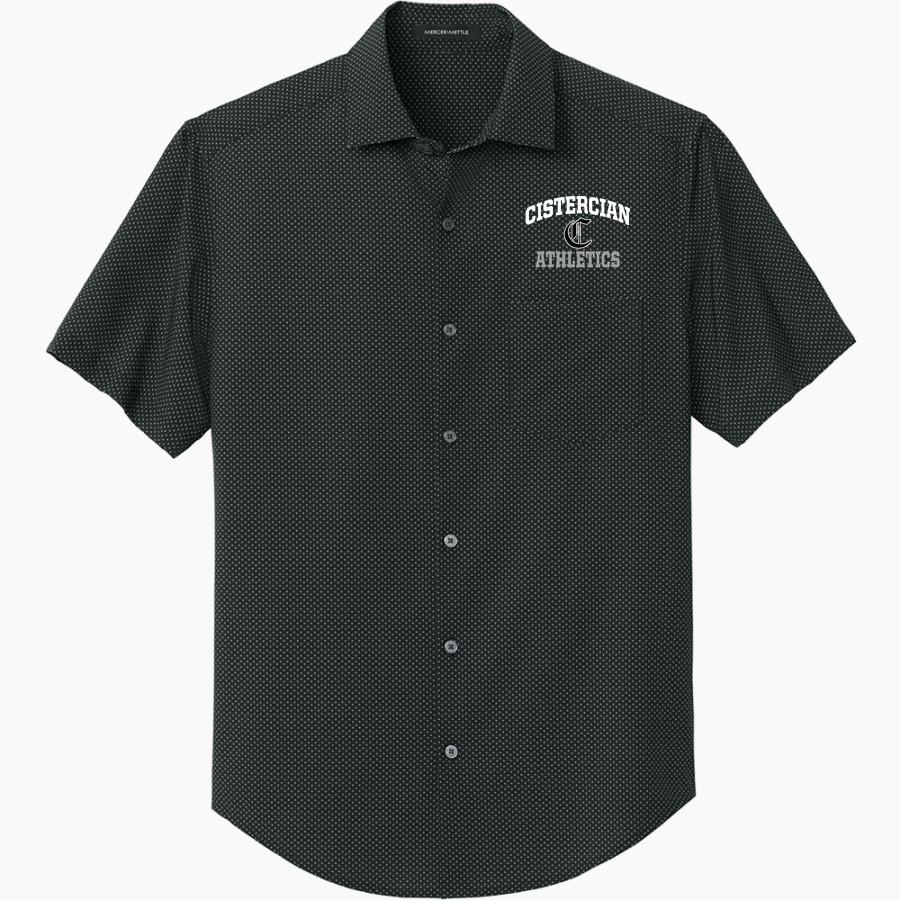 CISTERCIAN PREPARATORY SCHOOL HAWKS <span class="pdp-name-mascot">CISTERCIAN HAWKS</span> Mercer+Mettle Men's Short Sleeve UV Capital Tech Shirt