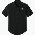 Linwood School Lions Mercer+Mettle Men's Short Sleeve UV Capital Tech Shirt Front Thumbnail