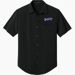 Bergman Dolphins <span class="pdp-name-mascot">Frank V. Bergman Elementary Dolphins</span> Mercer+Mettle Men's Short Sleeve UV Capital Tech Shirt Front Thumbnail