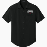 Central Decatur Cardinals Mercer+Mettle Men's Short Sleeve UV Capital Tech Shirt Front Thumbnail