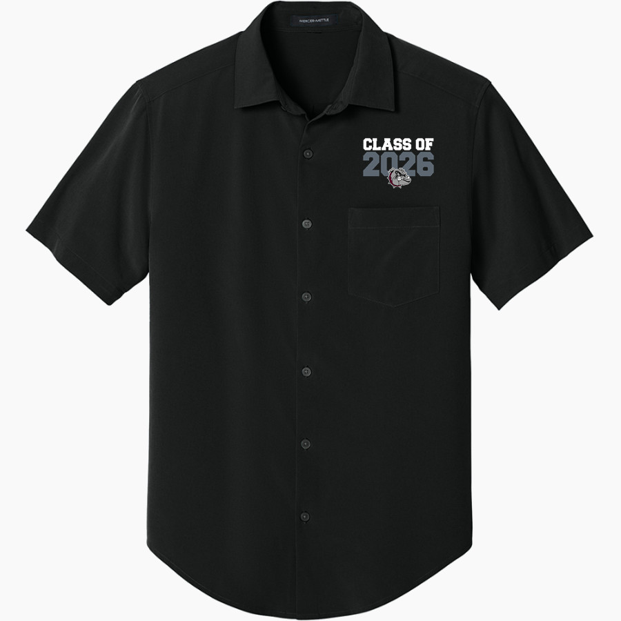 EDMOND MEMORIAL HIGH SCHOOL BULLDOGS <span class="pdp-name-mascot">EDMOND MEMORIAL BULLDOGS</span> Mercer+Mettle Men's Short Sleeve UV Capital Tech Shirt