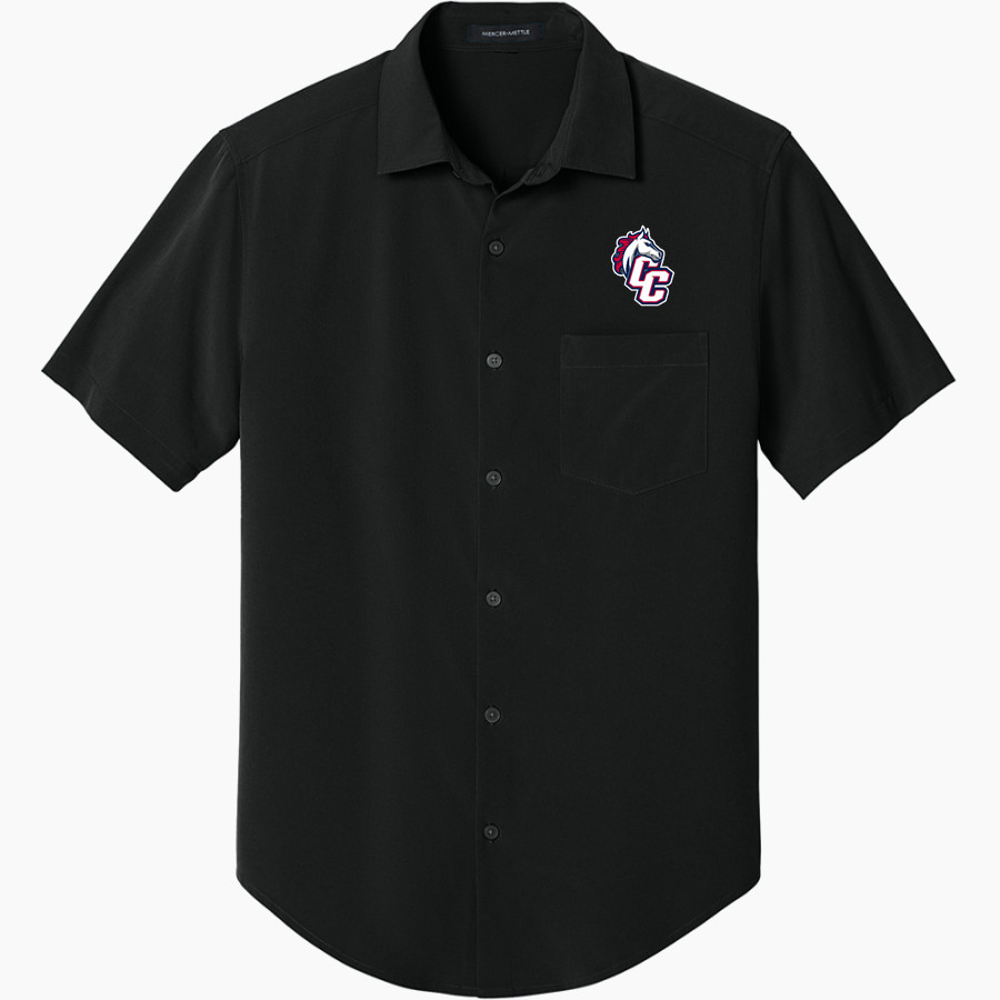 Crimson Cliffs Mustangs <span class="pdp-name-mascot">Crimson Cliffs Mustangs</span> Mercer+Mettle Men's Short Sleeve UV Capital Tech Shirt