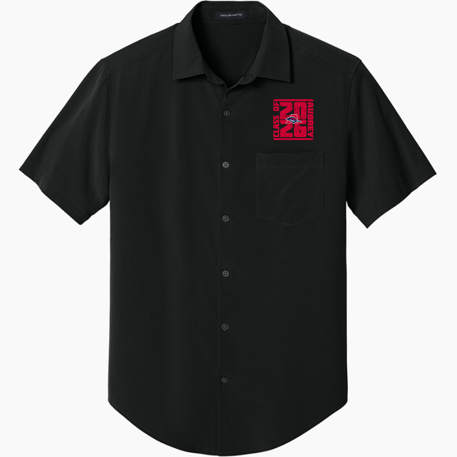 AUBREY HIGH SCHOOL CHAPARRALS <span class="pdp-name-mascot">AUBREY CHAPARRALS</span> Mercer+Mettle Men's Short Sleeve UV Capital Tech Shirt