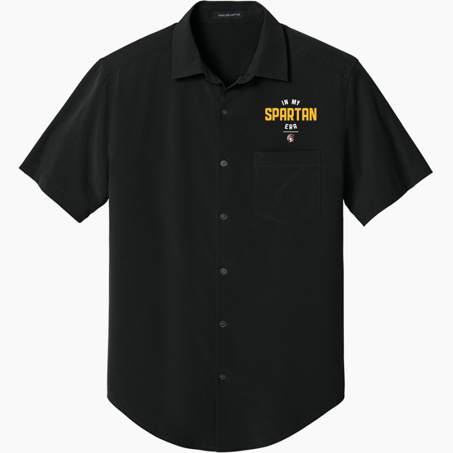 Roger Bacon Spartans <span class="pdp-name-mascot">Roger Bacon Spartans</span> Mercer+Mettle Men's Short Sleeve UV Capital Tech Shirt