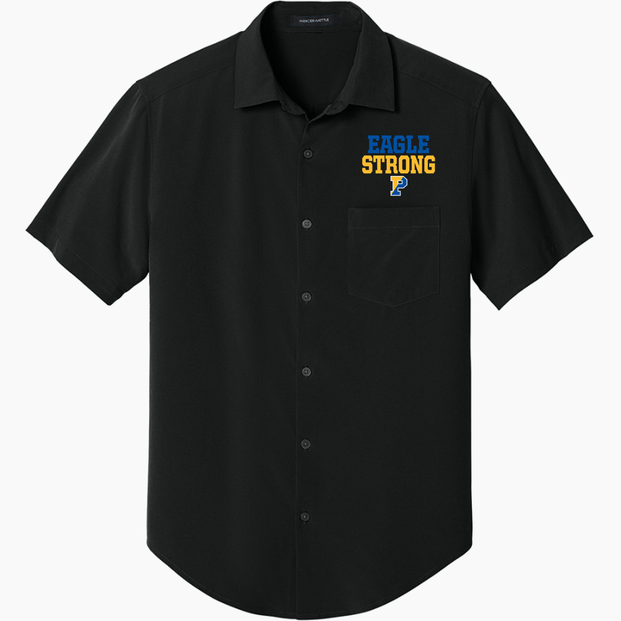PENNSVILLE MEMORIAL HIGH SCHOOL EAGLES <span class="pdp-name-mascot">PENNSVILLE MEMORIAL EAGLES</span> Mercer+Mettle Men's Short Sleeve UV Capital Tech Shirt
