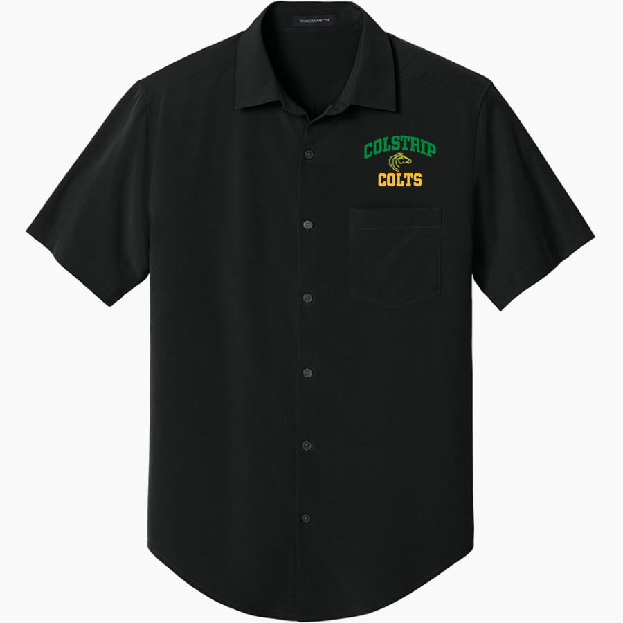 COLSTRIP HIGH SCHOOL COLTS <span class="pdp-name-mascot">COLSTRIP COLTS/FILLIES</span> Mercer+Mettle Men's Short Sleeve UV Capital Tech Shirt