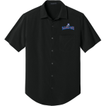 Bloomfield Warhawks <span class="pdp-name-mascot">Bloomfield Warhawks</span> Mercer+Mettle Men's Short Sleeve UV Capital Tech Shirt Front Thumbnail