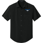 Bartram Trail Bears <span class="pdp-name-mascot">Bartram Trail Bears</span> Mercer+Mettle Men's Short Sleeve UV Capital Tech Shirt Front Thumbnail