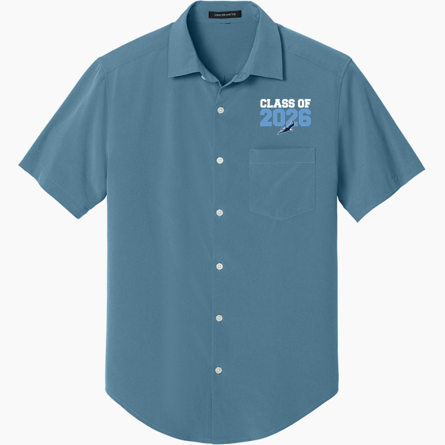 WILLOWS ACADEMY Eagles <span class="pdp-name-mascot">Willows Eagles</span> Mercer+Mettle Men's Short Sleeve UV Capital Tech Shirt
