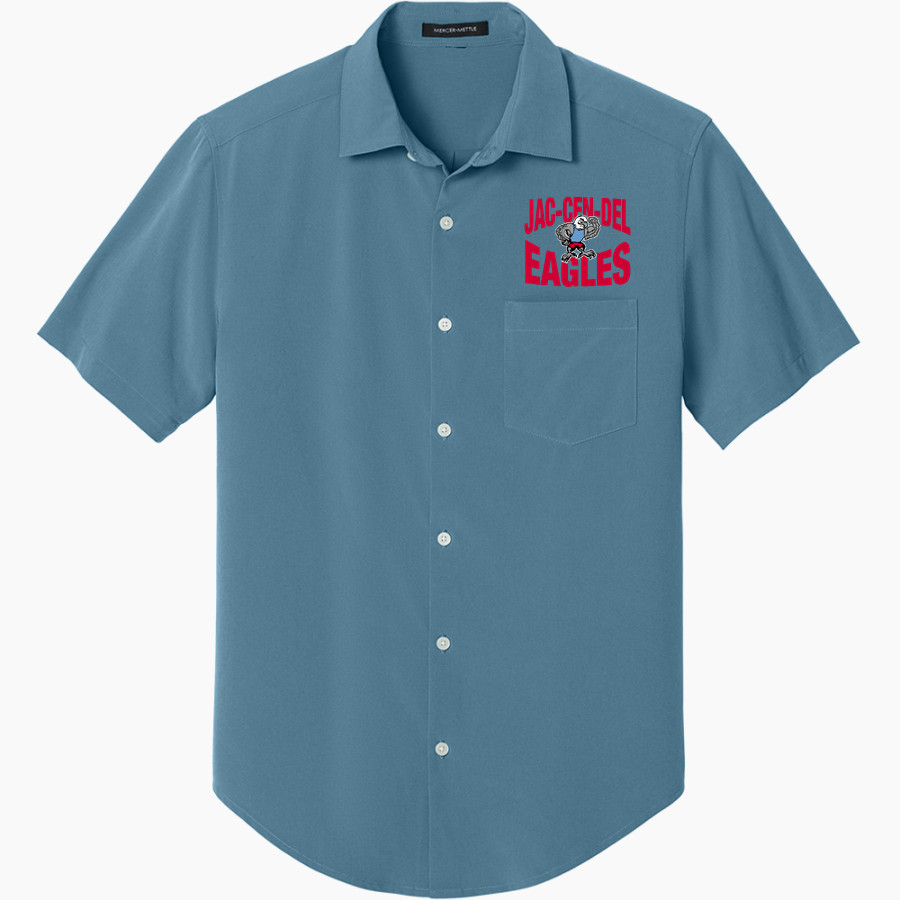 JAC-CEN-DEL HIGH SCHOOL EAGLES <span class="pdp-name-mascot">JAC - CEN-DEL EAGLES</span> Mercer+Mettle Men's Short Sleeve UV Capital Tech Shirt